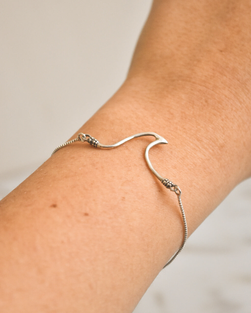 Pulsera Ola del Mar – Plata 925 tailandesa