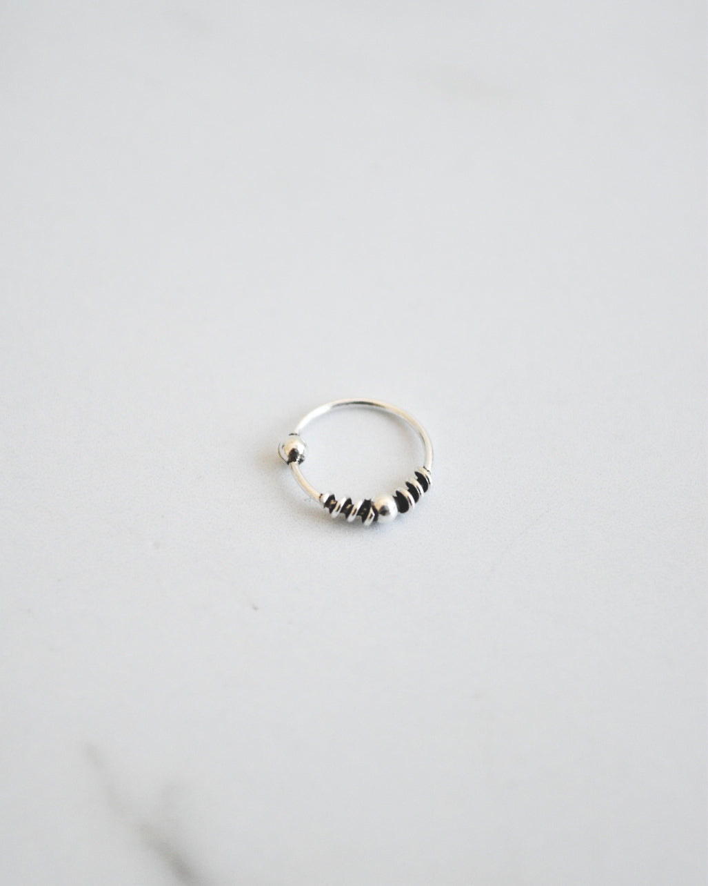 Piercing Bali Lila Plata 925 Tailandesa