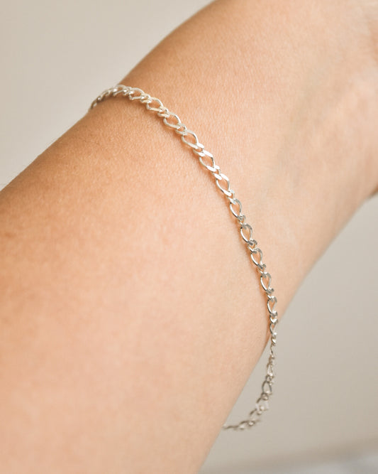 Pulsera Grumet Clásica – Plata 925