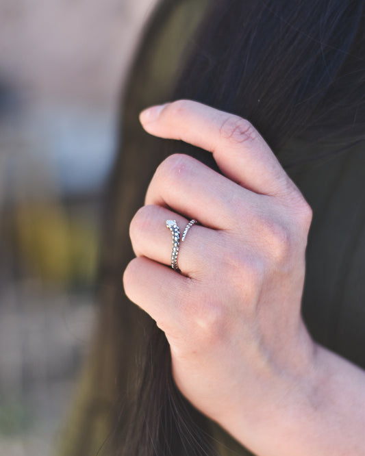 Anillo Serpiente Ancestral – Plata 925 tailandesa