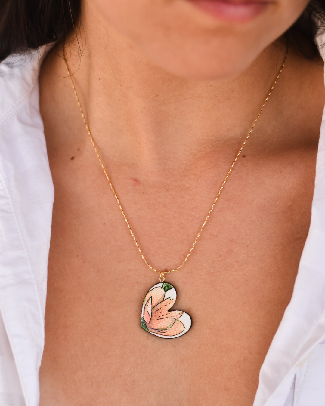 Corazón Floral Decoupage