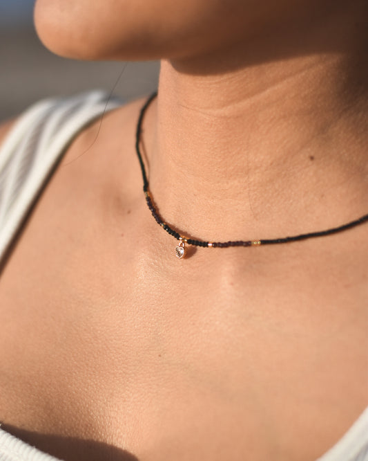 Collar Corazón Místico