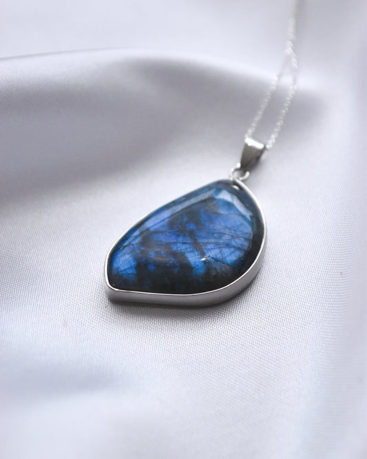 Collar de Labradorita Natural