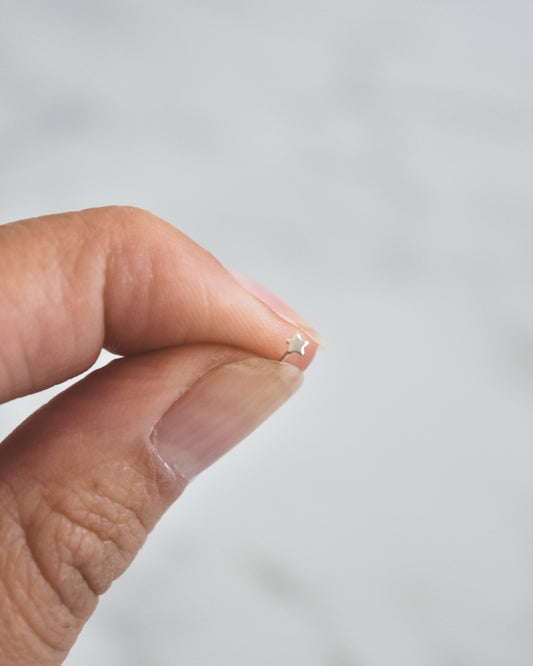 Piercing Nariz Estrellita Plata 925 Tailandesa