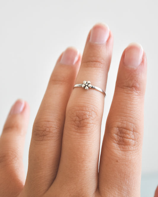 Midi flor – Plata 925 tailandesa