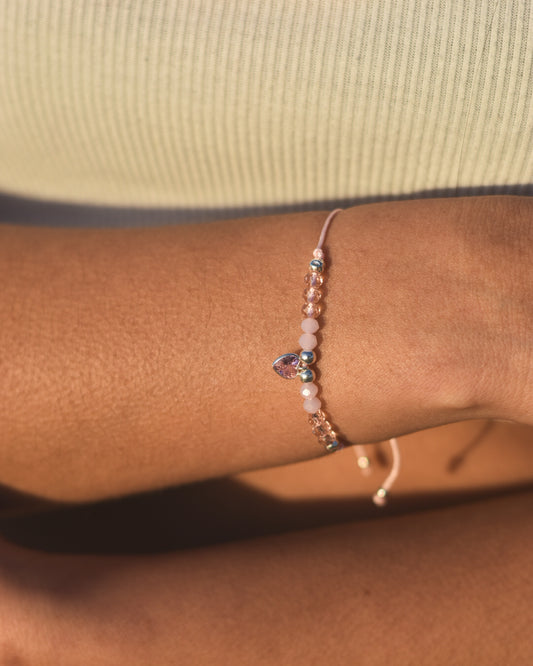 Pulsera Encanto Rosado