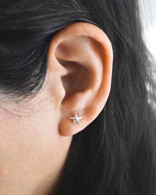 Aros de Plata 925 Estrella