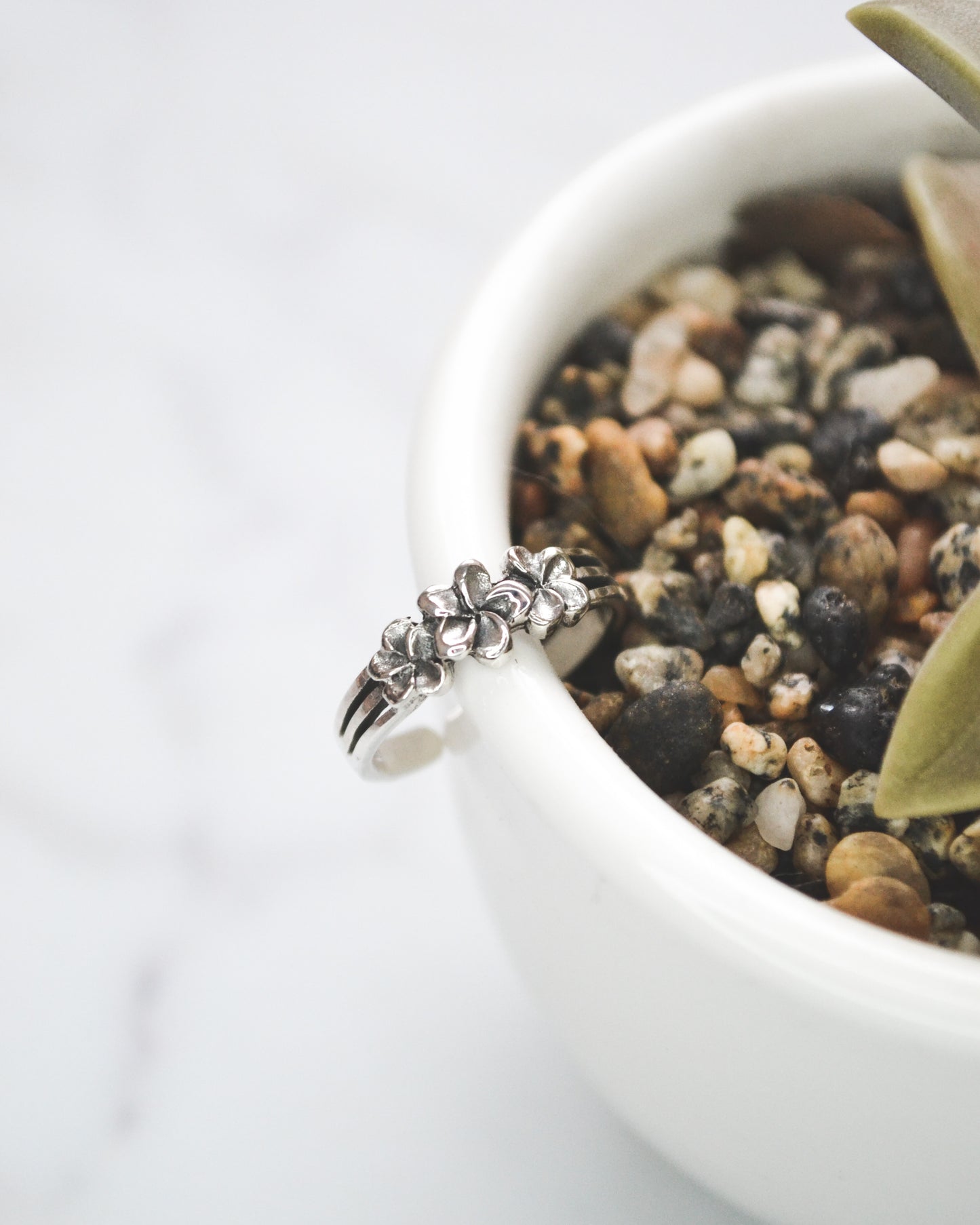 Midi Flores del Jardín - Plata 925 Tailandesa