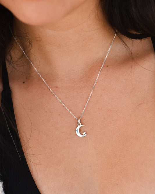 Collar Cielo Nocturno en plata 925