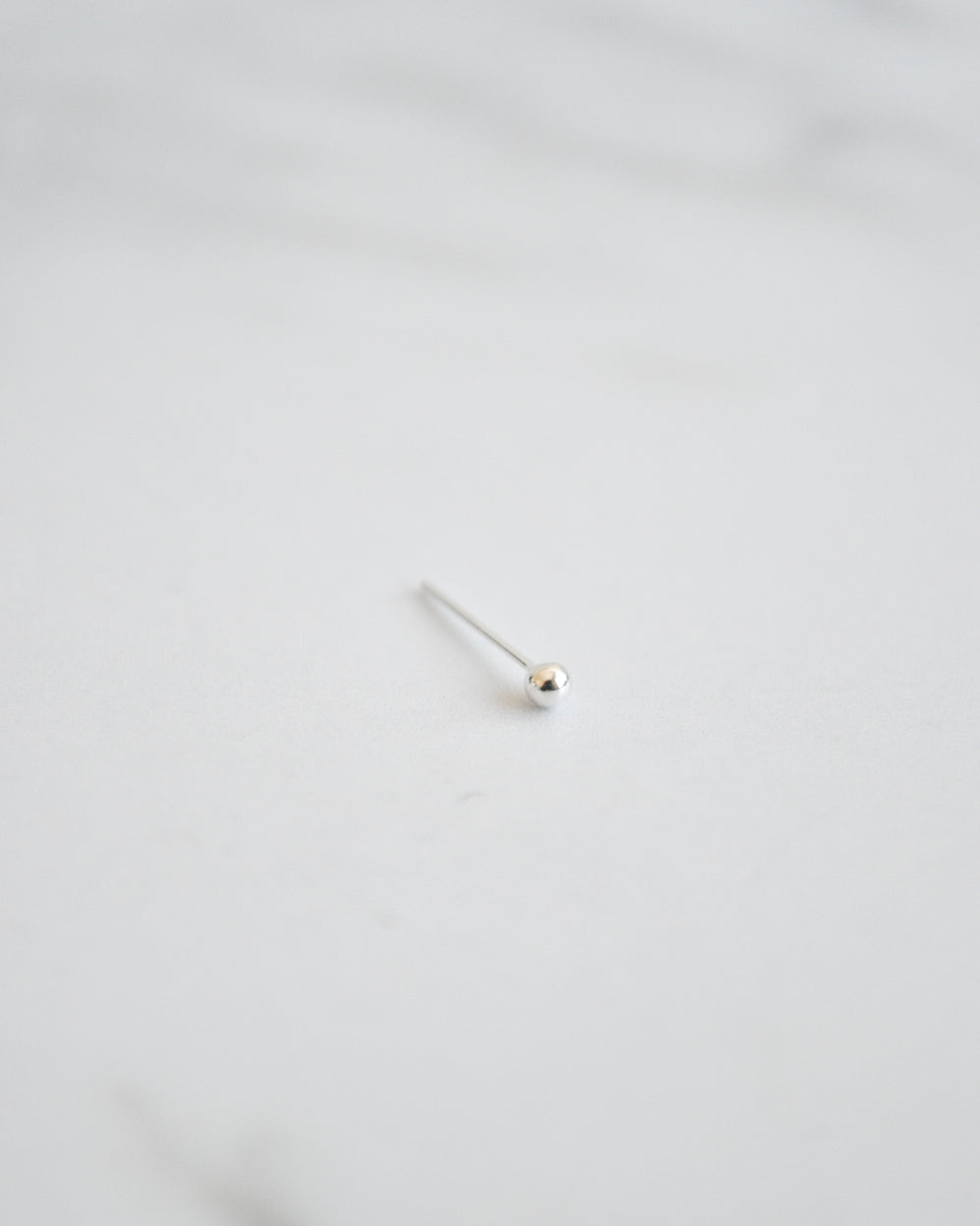 Piercing Nariz Pelotita Plata 925 Tailandesa