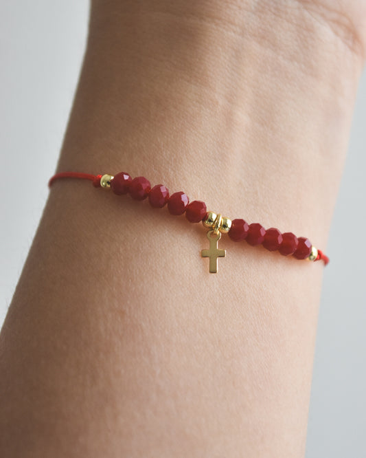 Pulsera Fe Dorada