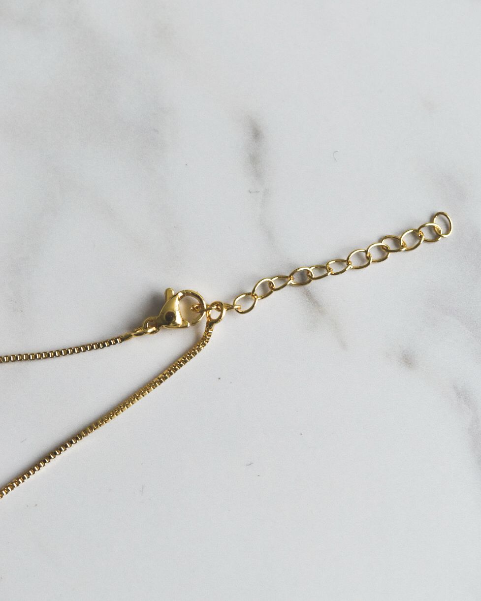 Collar Mamá con Corazón Esmaltado y Circones | Regalo Día de la Madre