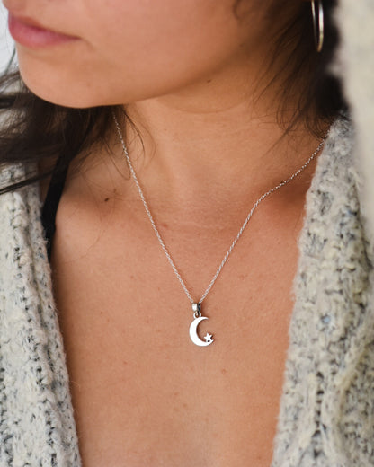 Collar Cielo Nocturno en plata 925