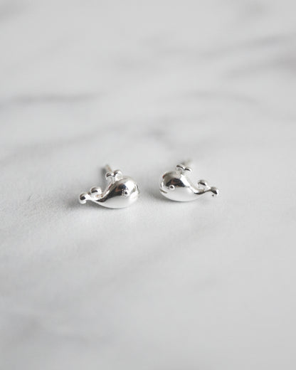 Aros de Plata 925 Ballena