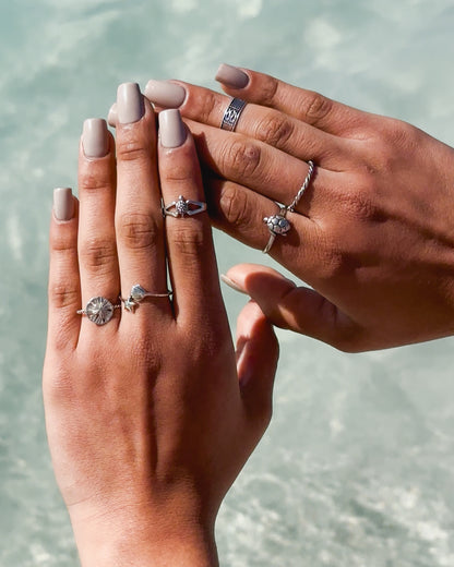 Anillo Marino Plata 925