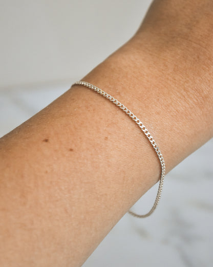 Pulsera Cadena Grumet – Plata 925