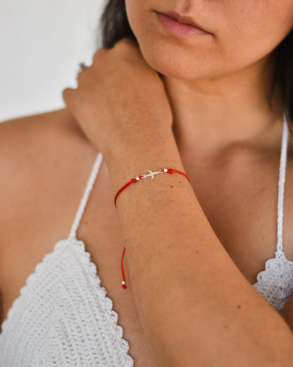 Pulsera Amuleto de Viaje Avión