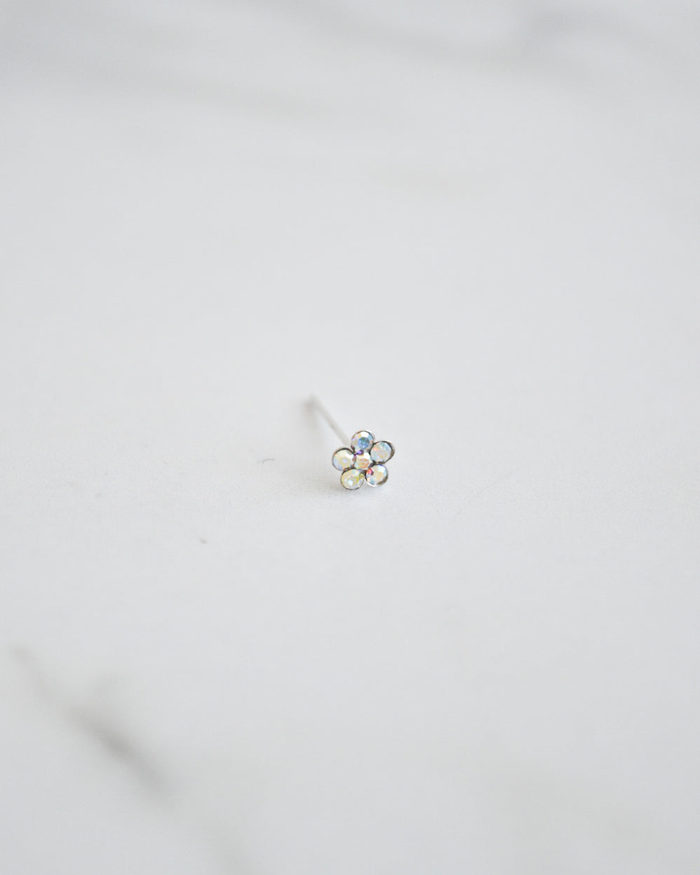 Piercing Nariz Flor con Circones