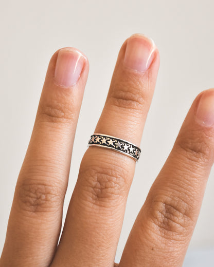 Midi Estrellas Plata 925