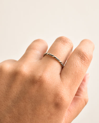 Anillo Enlace en Plata 925