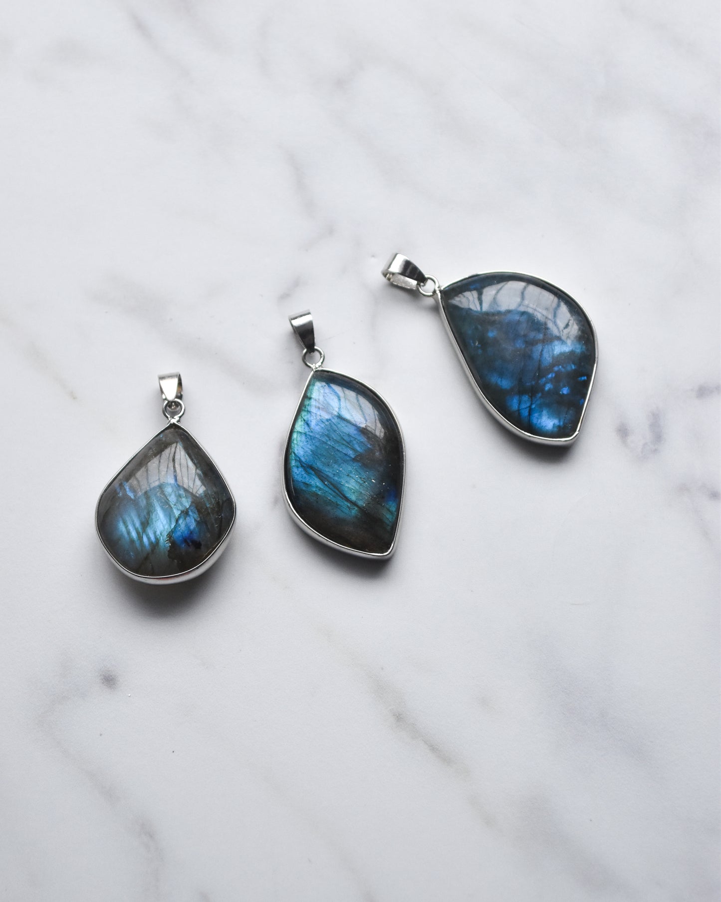 Collar de Labradorita Natural