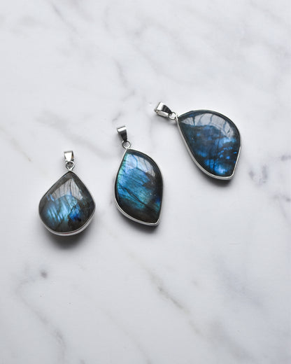 Collar de Labradorita Natural