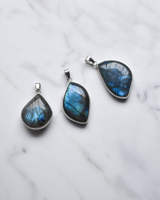 Collar de Labradorita Natural