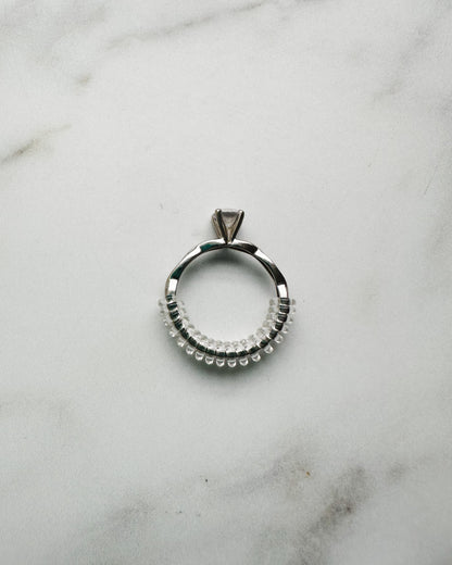 Adaptador de Anillos Transparente en Espiral