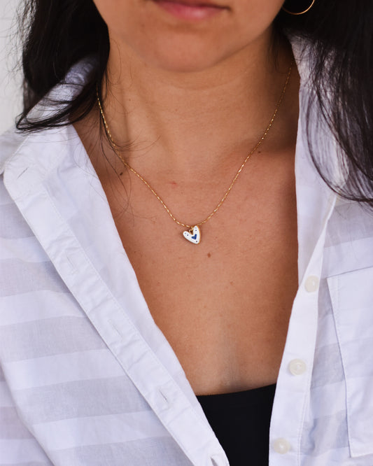 Corazón Blue Detail