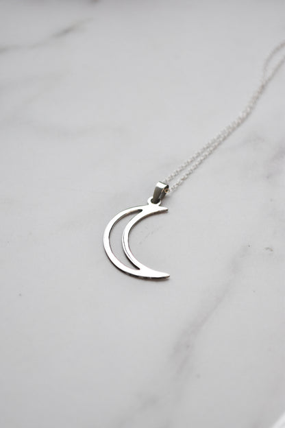 Collar Luna de Plata 925