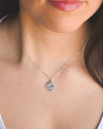 Collar Puesta de Sol con Olas