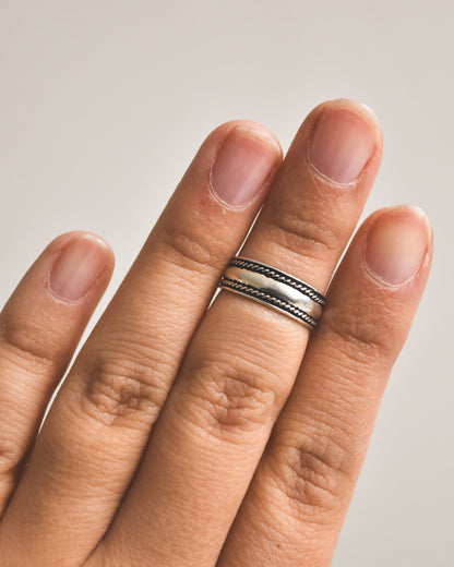 Midi Plata 925 con Diseño Bohemio