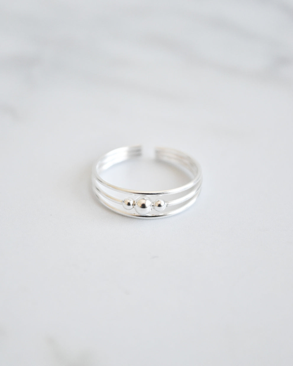 Midi Estilo Bali con Pelotitas Plata 925