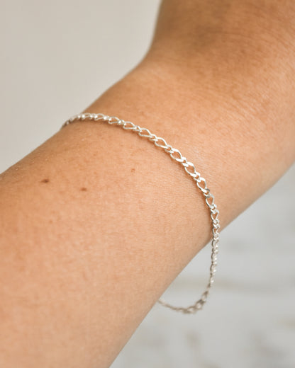 Pulsera Grumet Clásica – Plata 925