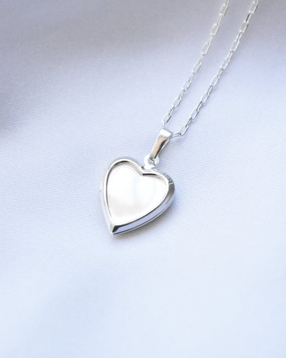 Relicario Corazón Puro en Plata