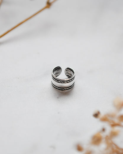 Ear Cuff Banda en Plata 925