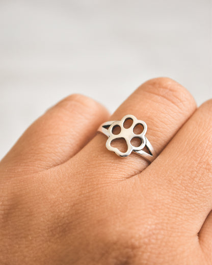 Anillo Huellita de Amor – Plata 925 tailandesa