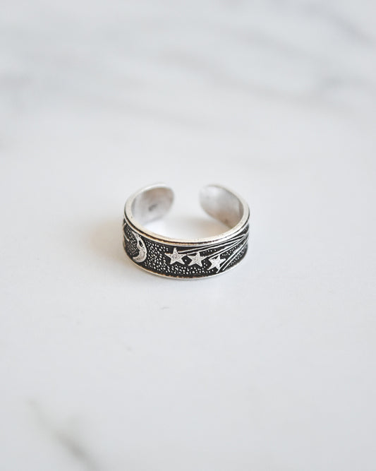 Midi Sol, Luna y Estrellas Plata 925