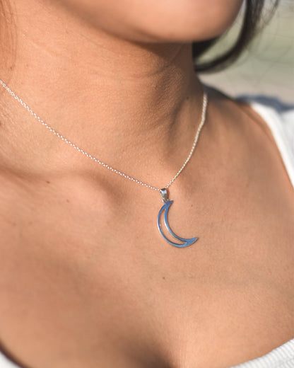 Collar Luna de Plata 925