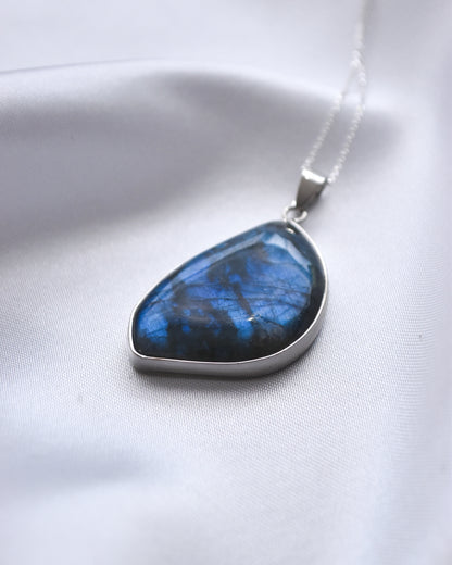 Collar de Labradorita Natural