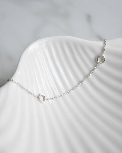 Pulsera Círculos Eternos – Plata 925 tailandesa