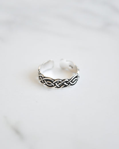 Midi Trenza Celta Plata 925