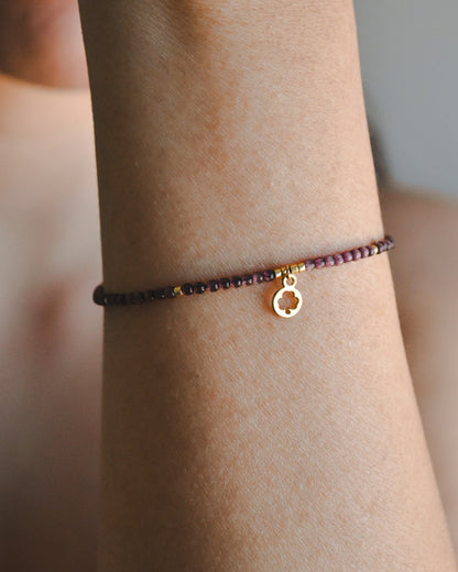 Pulsera de la Suerte con Trébol