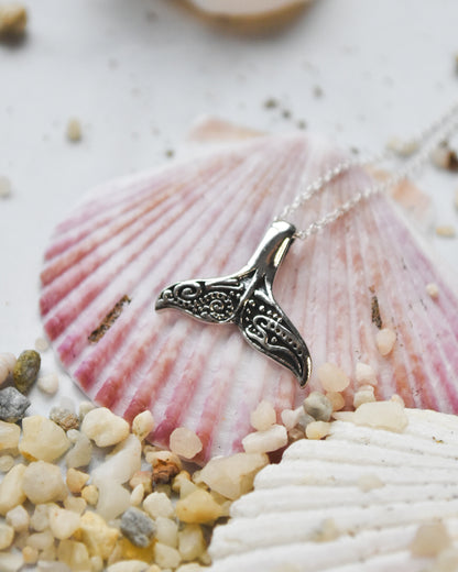 Collar Cola de Ballena en Plata 925