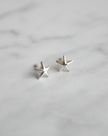 Aros de Plata 925 Estrella