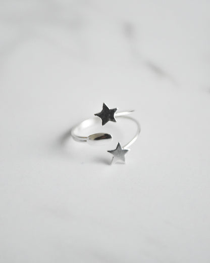 Midi Doble Estrella – Plata 925 tailandesa