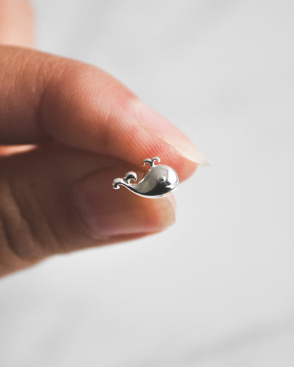 Aros de Plata 925 Ballena