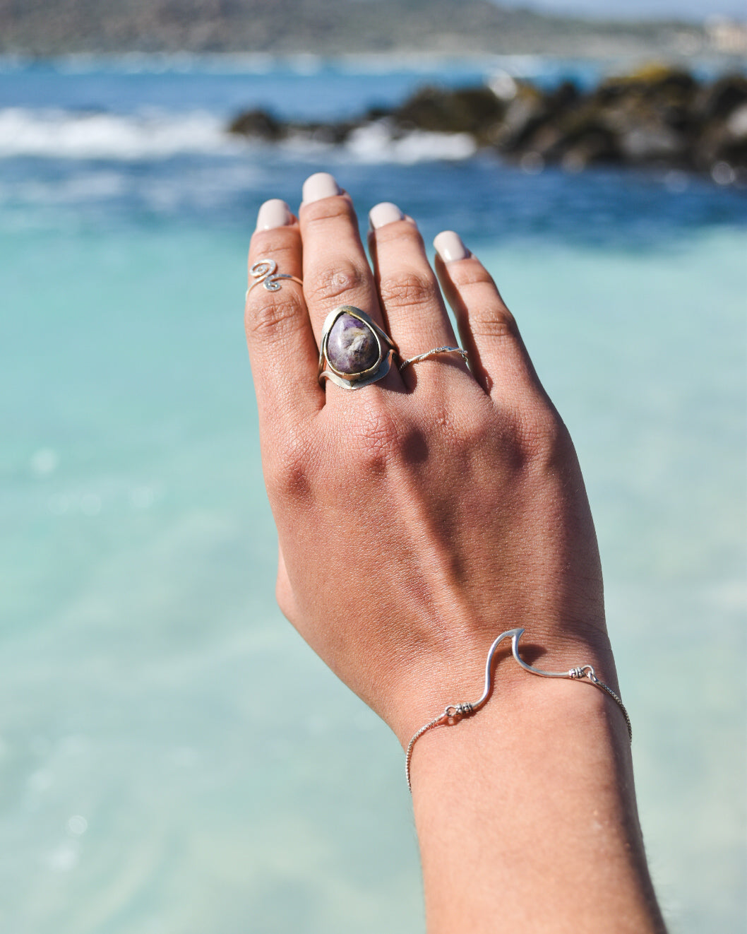 Pulsera Ola del Mar – Plata 925 tailandesa