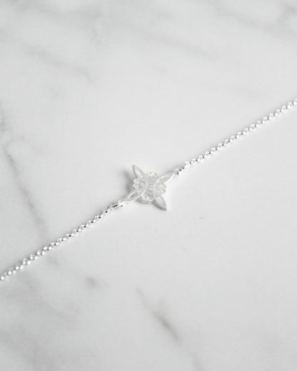 Pulsera Nudo de Bruja Plata 925