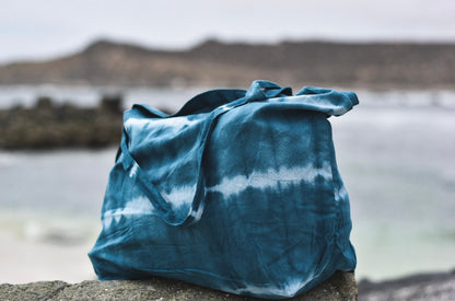 Bolso de Tela Tie Dye Verde Oscuro – Práctico y Ecológico